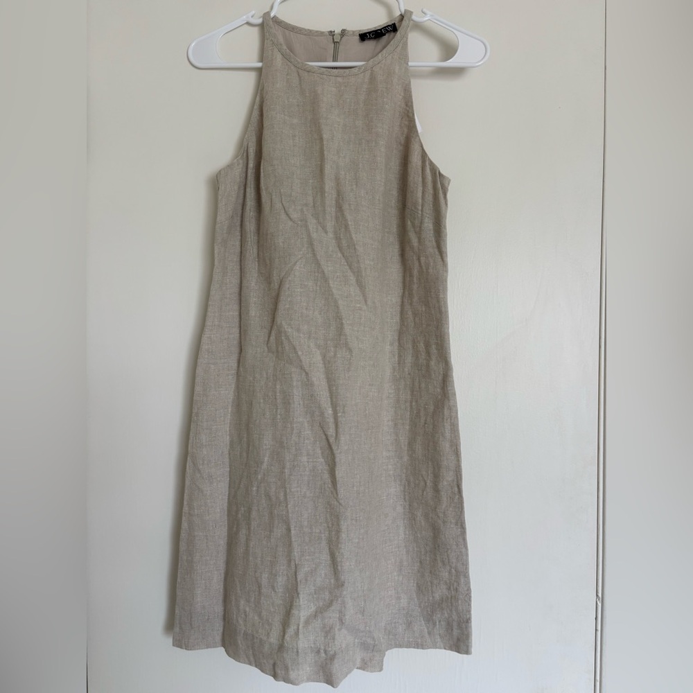 J. Crew Beige Mini Dress